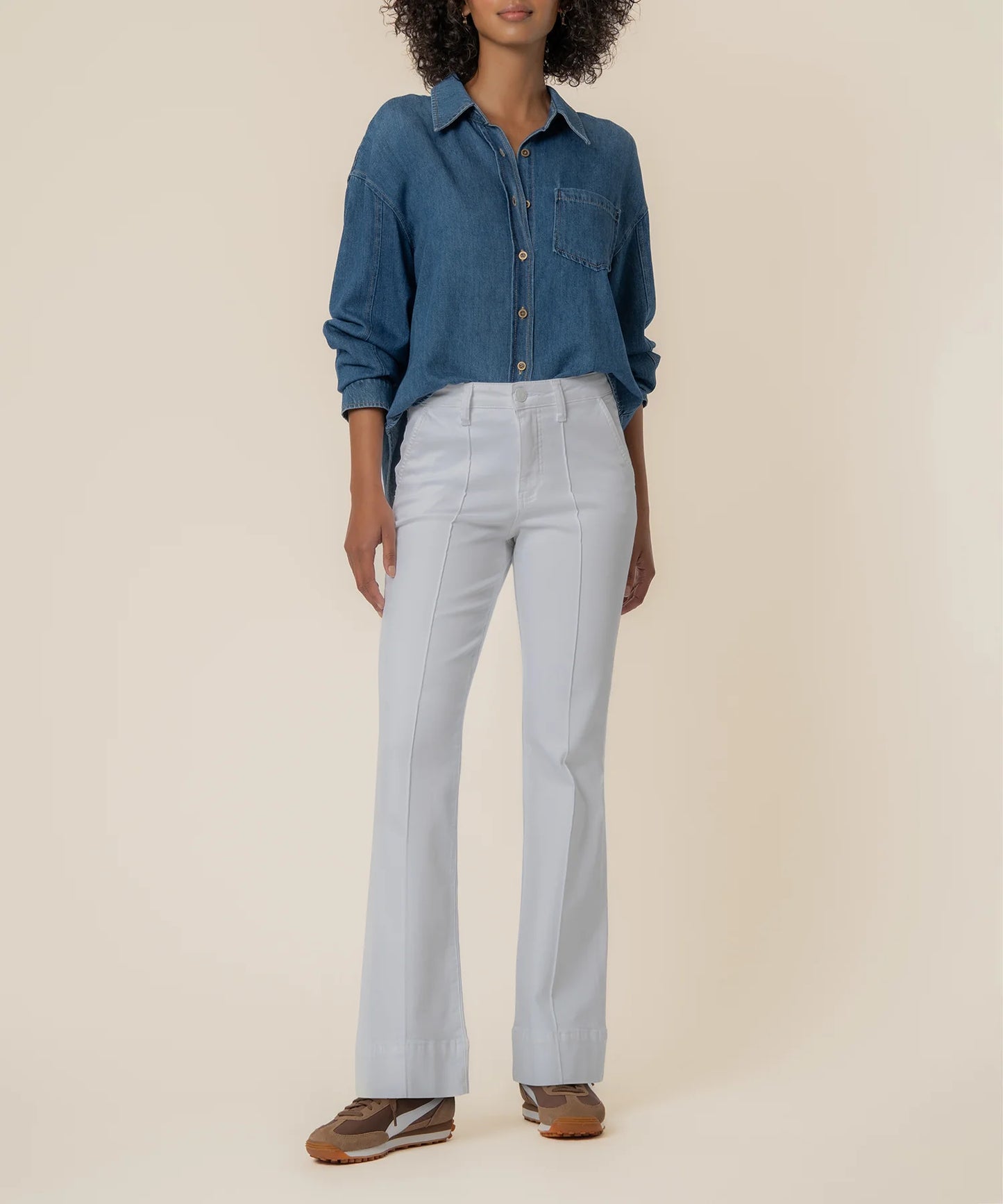 Kut From The Kloth Stella High Rise Optic White Jeans