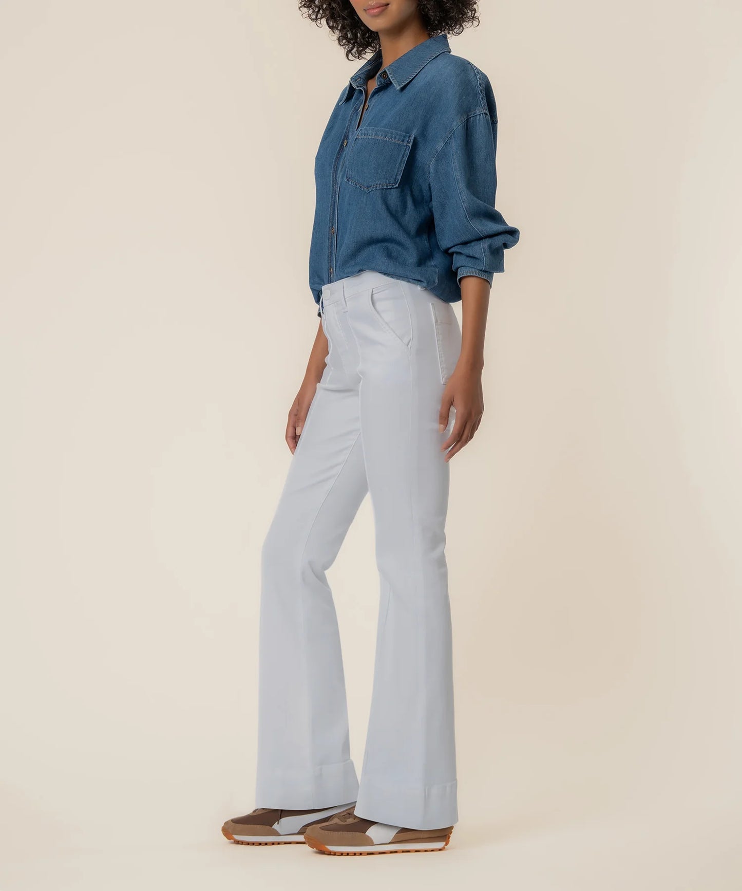 Kut From The Kloth Stella High Rise Optic White Jeans