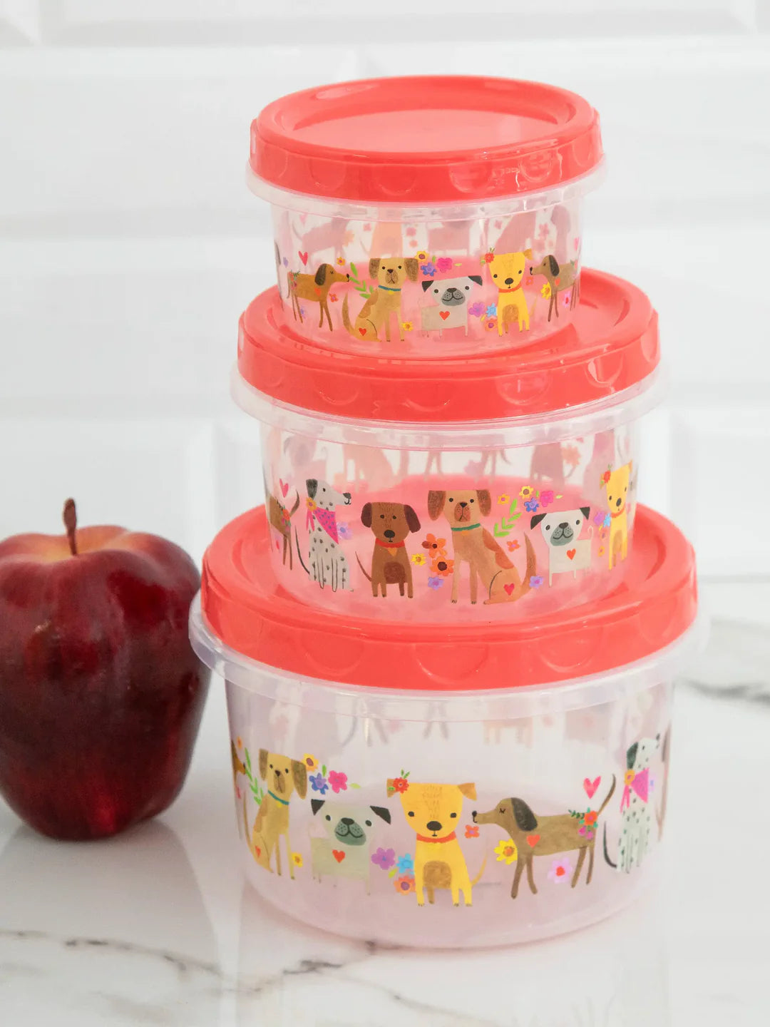 Natural Life Set Of 3 Storage Containers
