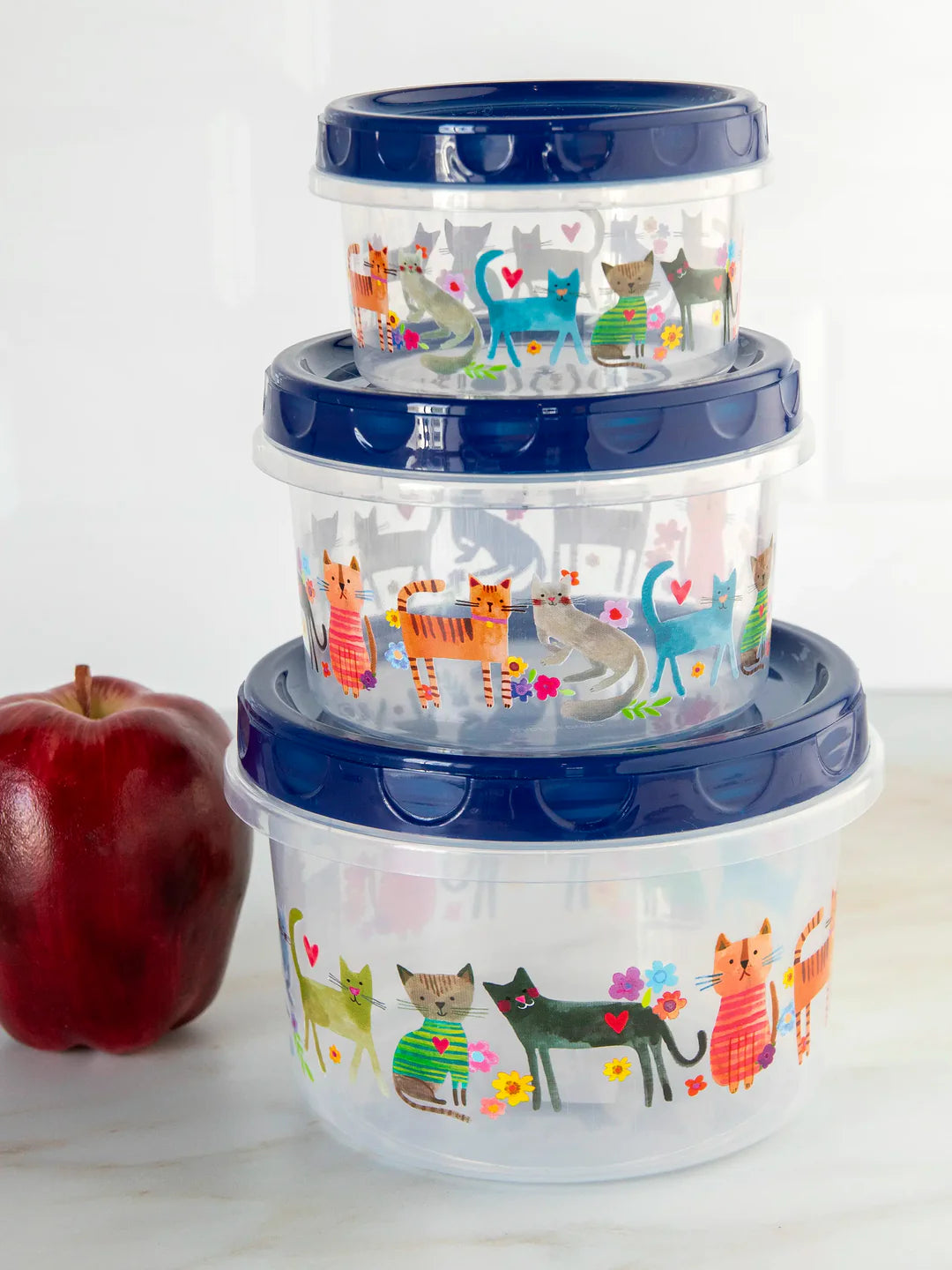 Natural Life Set Of 3 Storage Containers