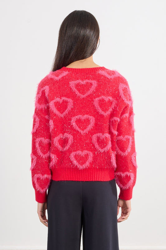 Hearts Aglow Sweater