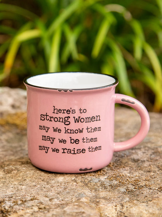 Strong Women Classic Camp Coffee Mug