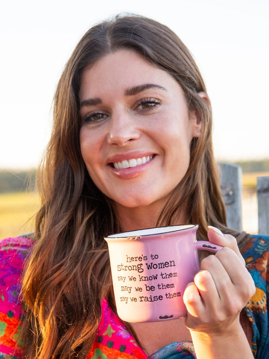 Strong Women Classic Camp Coffee Mug