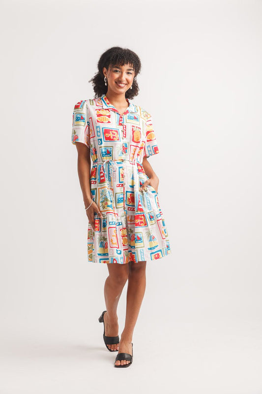 Wish You Were Here Midi Dress