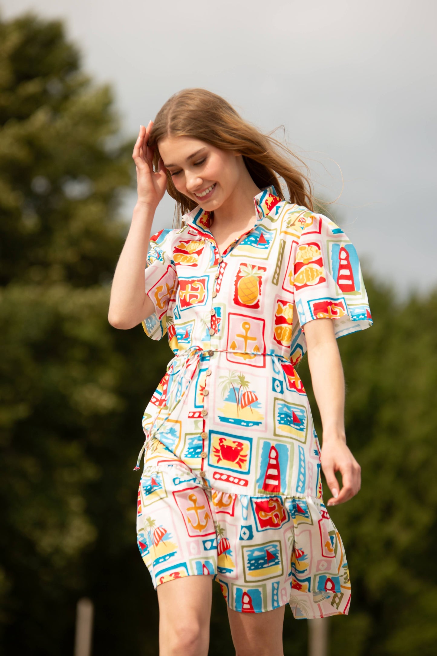Wish You Were Here Midi Dress