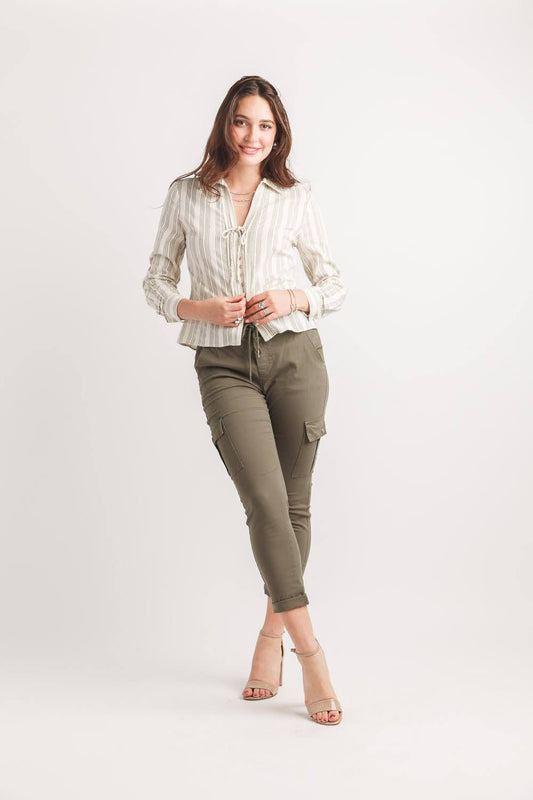 The Sandstone Stripe Top