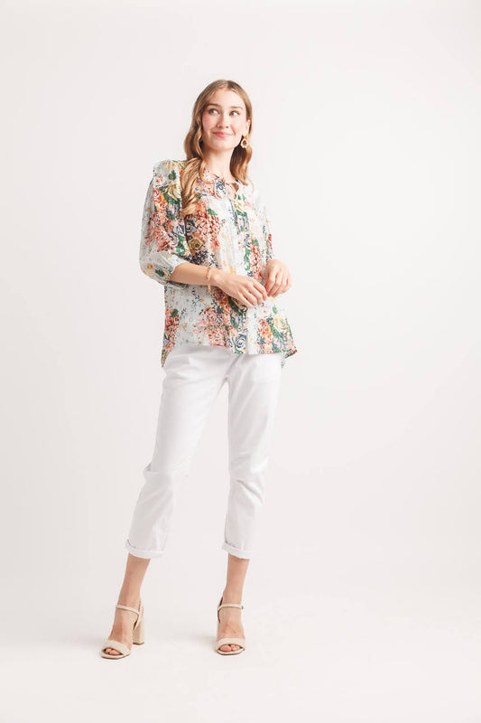 The Vintage Meadow Blouse