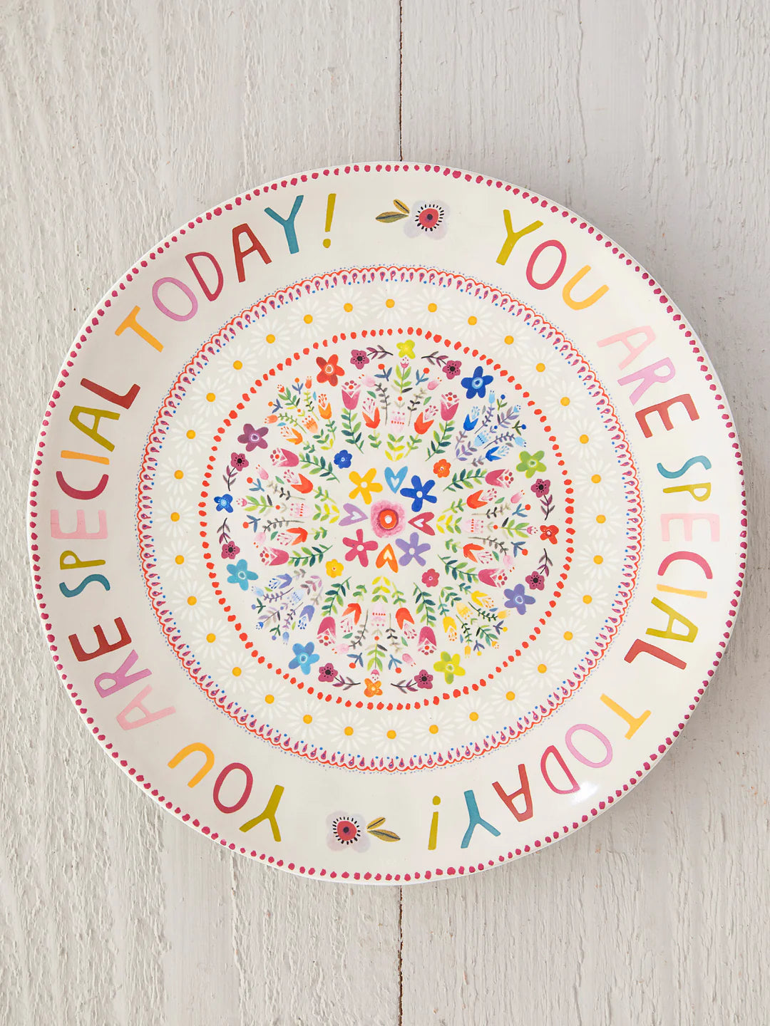 Special Celebration Plate - You Are Special Today Pizzazz Beloit
