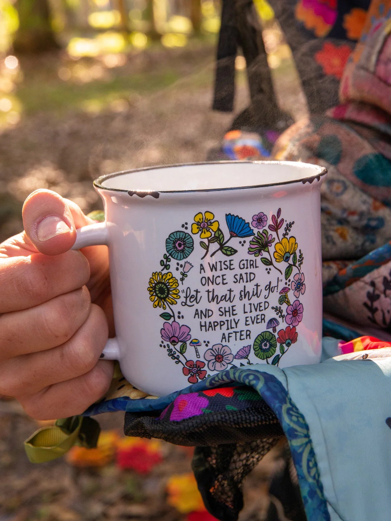 Natural Life Wise Girl Camp Coffee Mug