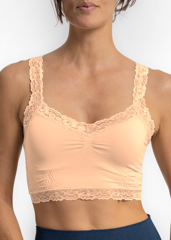 Lace Bralette for Layering | Soft Stretch Lace Coverage Bralette