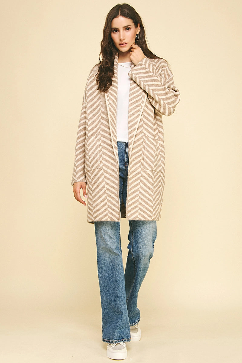 Diagonal Dreams Cardigan