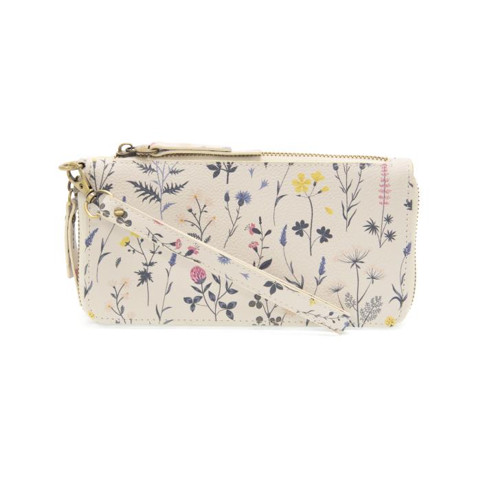 Multi Floral Chloe Printed Zip Around Wallet/ Wristlet