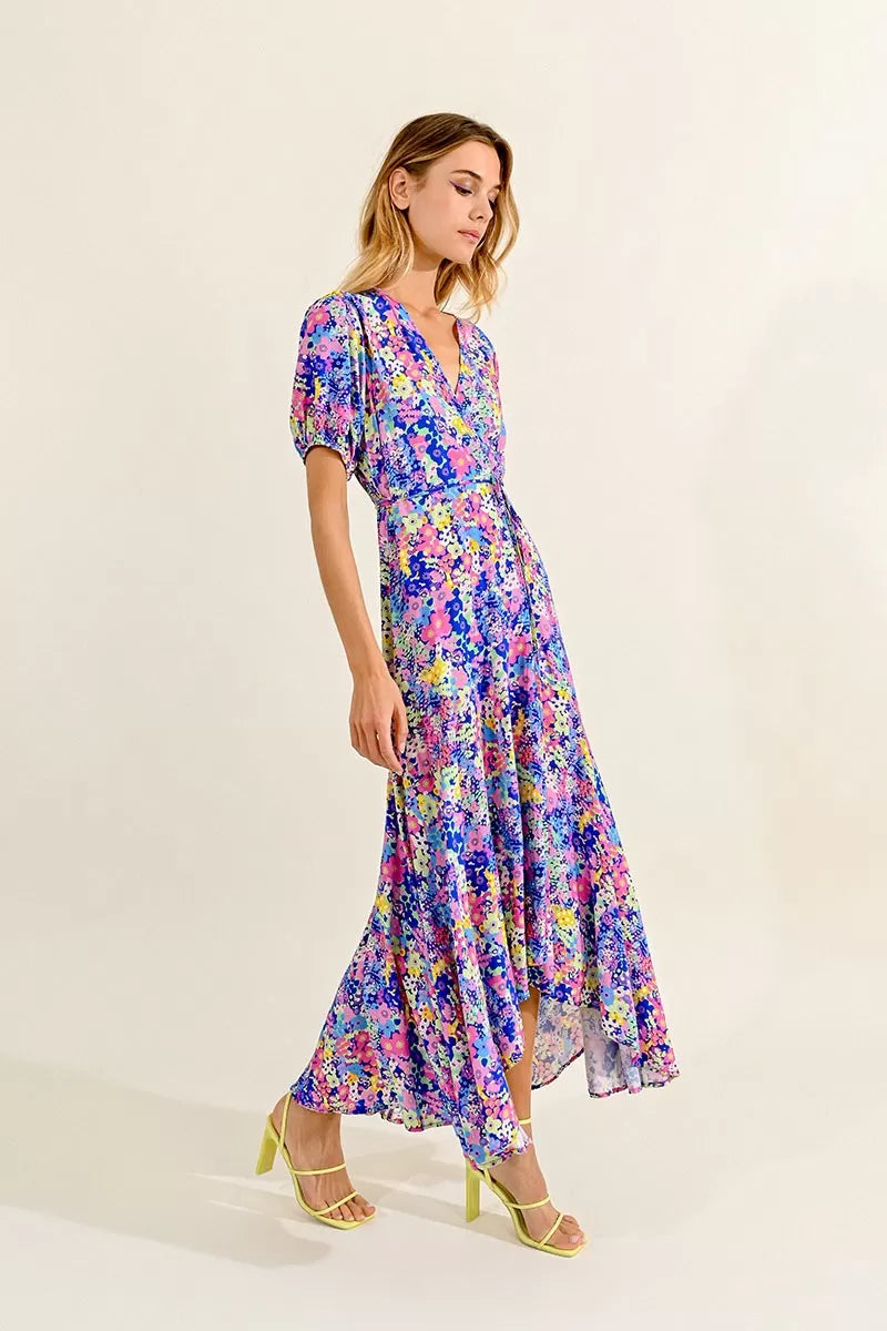 Effortless Boho Chic Cross Body Dress