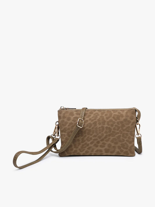 Riley Vegan Cheetah Crossbody