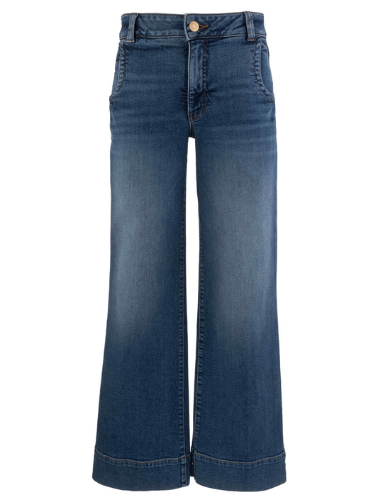Kut From The Kloth Maya High Rise Wide Leg,  in Journey Wash