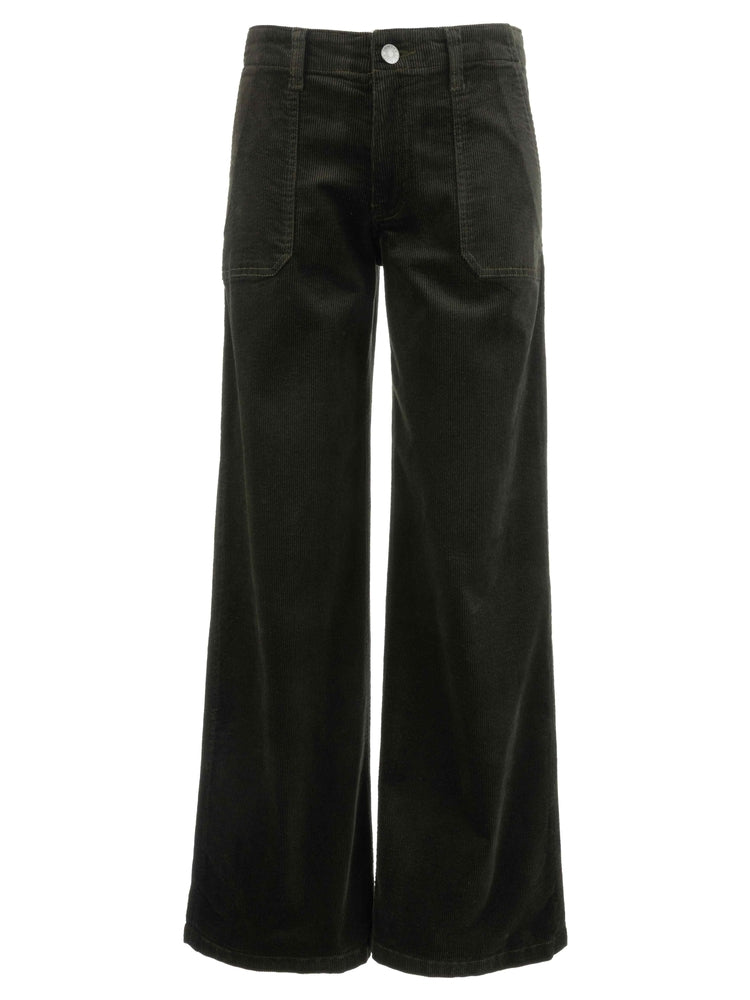 KUT from the Kloth Forest Corduroy Pants | High-Rise Wide Straight Leg