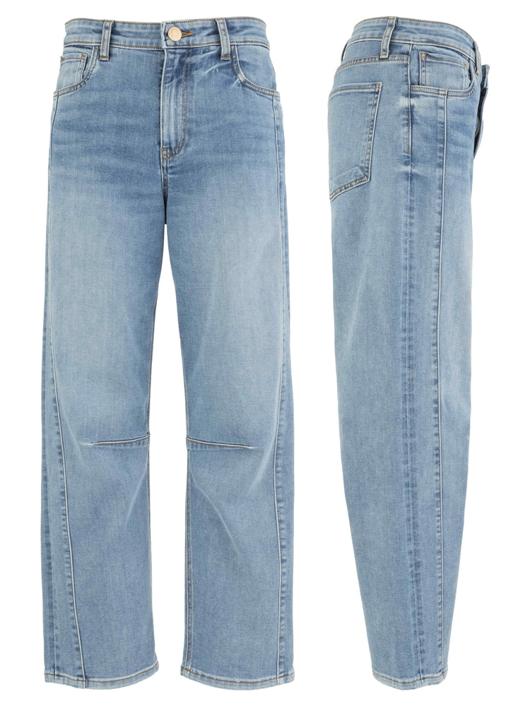 Kut From The Kloth Ashton High Rise Wide Leg Barrel in Dynamic Wash