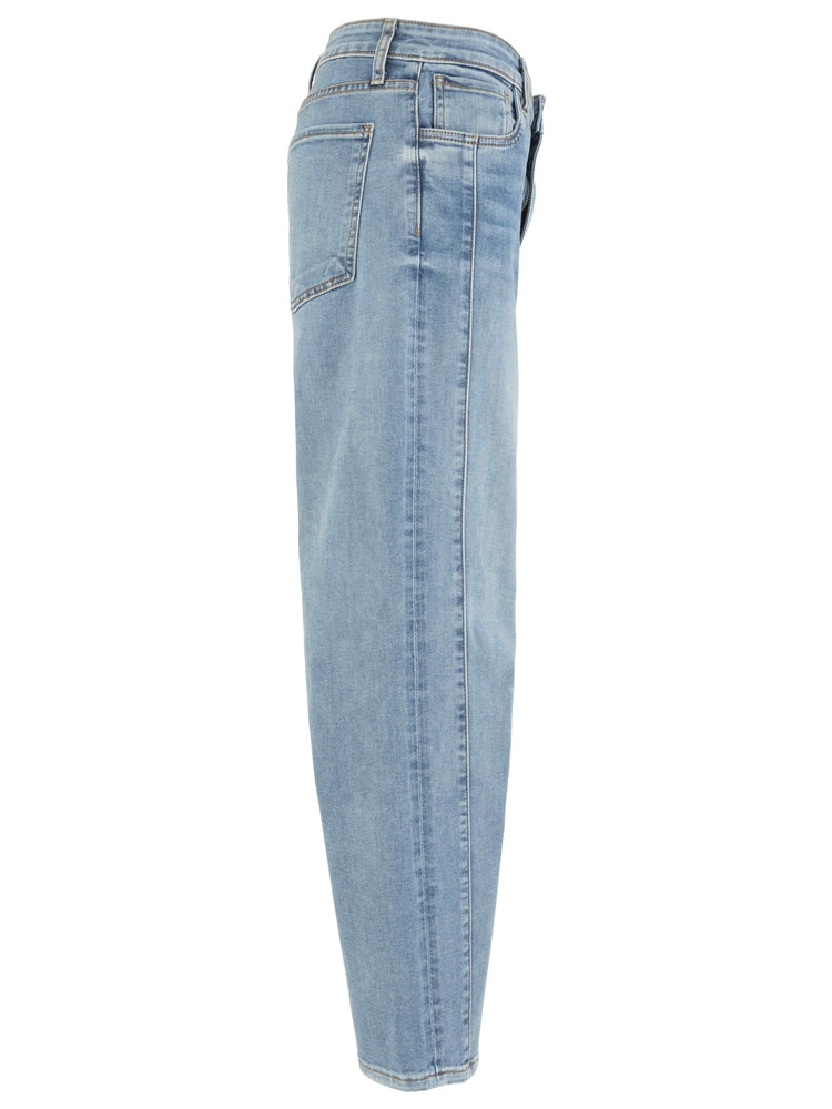Kut From The Kloth Ashton High Rise Wide Leg Barrel in Dynamic Wash