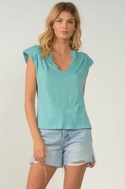 Cap Sleeves Top