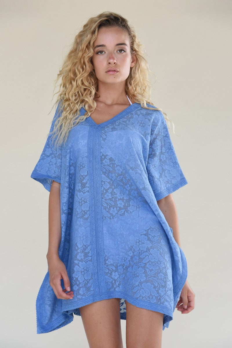 Caftan V-Neck Cover Up Dress