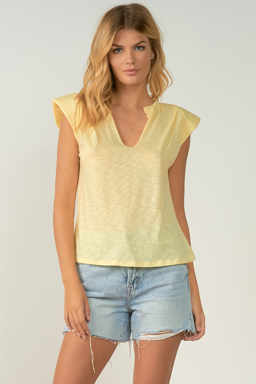 Cap Sleeves Top